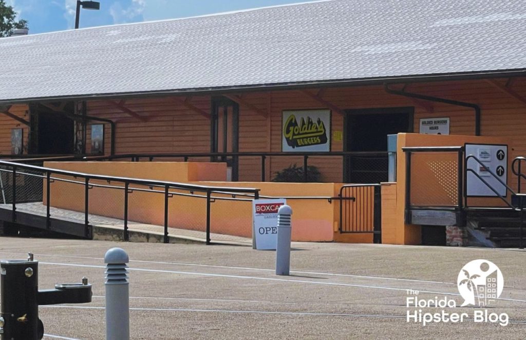 Depot Park Boxcar Goldies's Burgers Gainesville Florida