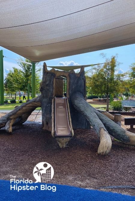 Depot Park Gainesville Florida Playground Slide