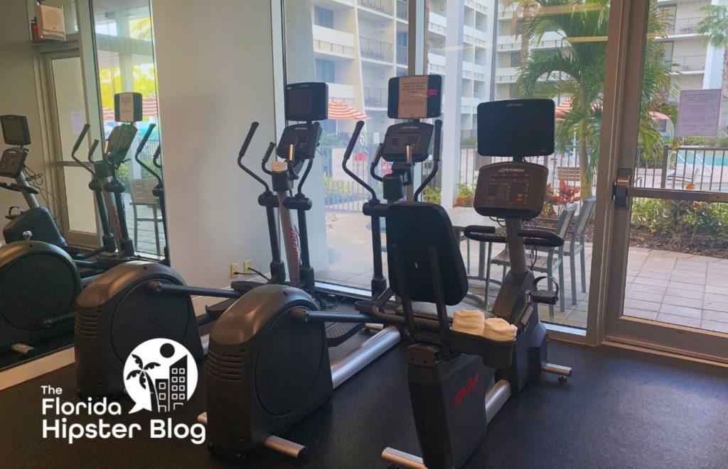 Holiday Inn Disney Springs Fitness Center Elliptical. One of the best hotels near Disney World. Keep reading for the full guide to Holiday Inn Disney Springs. 