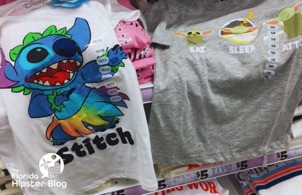Stitch Disney Shirt at Five Below. Keep reading learn about what to pack for Florida and how to create the best Florida Packing List 