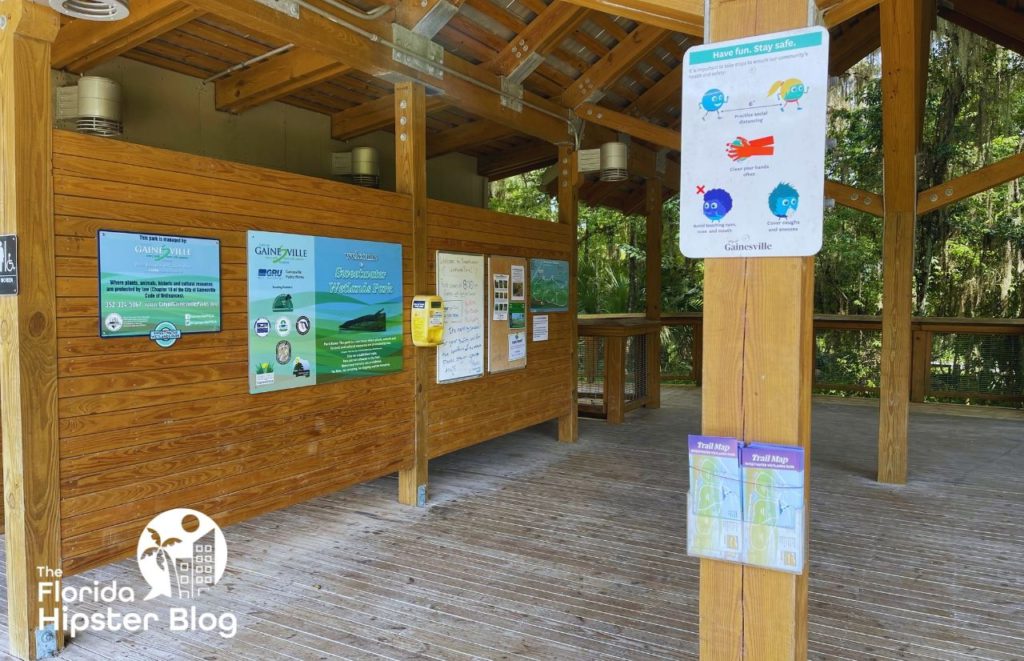 Sweetwater Wetlands Park Entrance Gainesville Florida. Keep reading to get the best trails and nature parks in Gainesville, Florida.