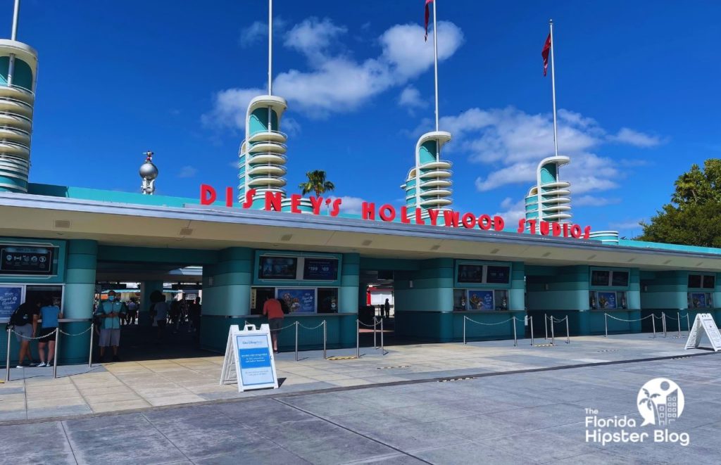 Disney Hollywood Studios Gate Entrance. Keep reading to know the best time to travel to Orlando, Florida!