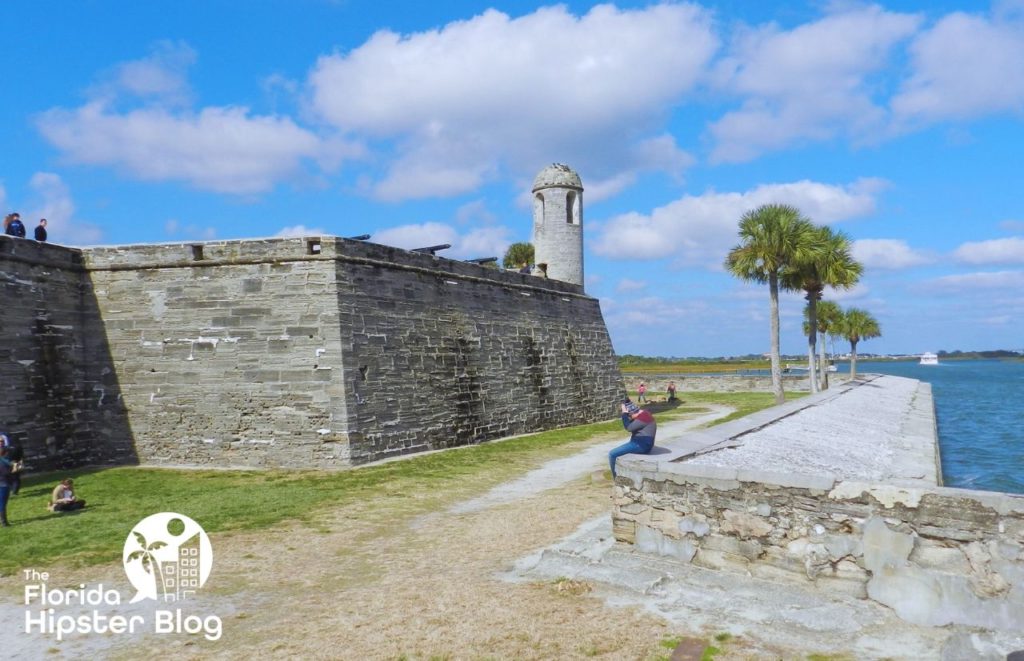 Castillo de San Marcos St Augustine Fort. Keep reading for the best things to do in St. Augustine for Christmas!
