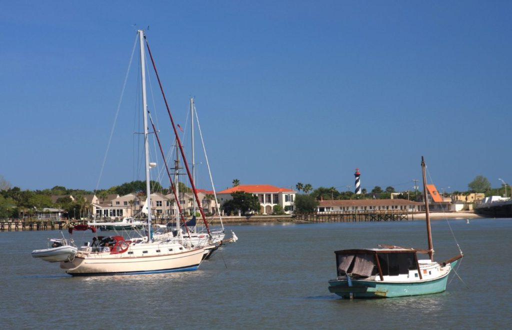 Holiday Regatta of Lights St Augustine. Keep reading for the best things to do in St. Augustine for Christmas!