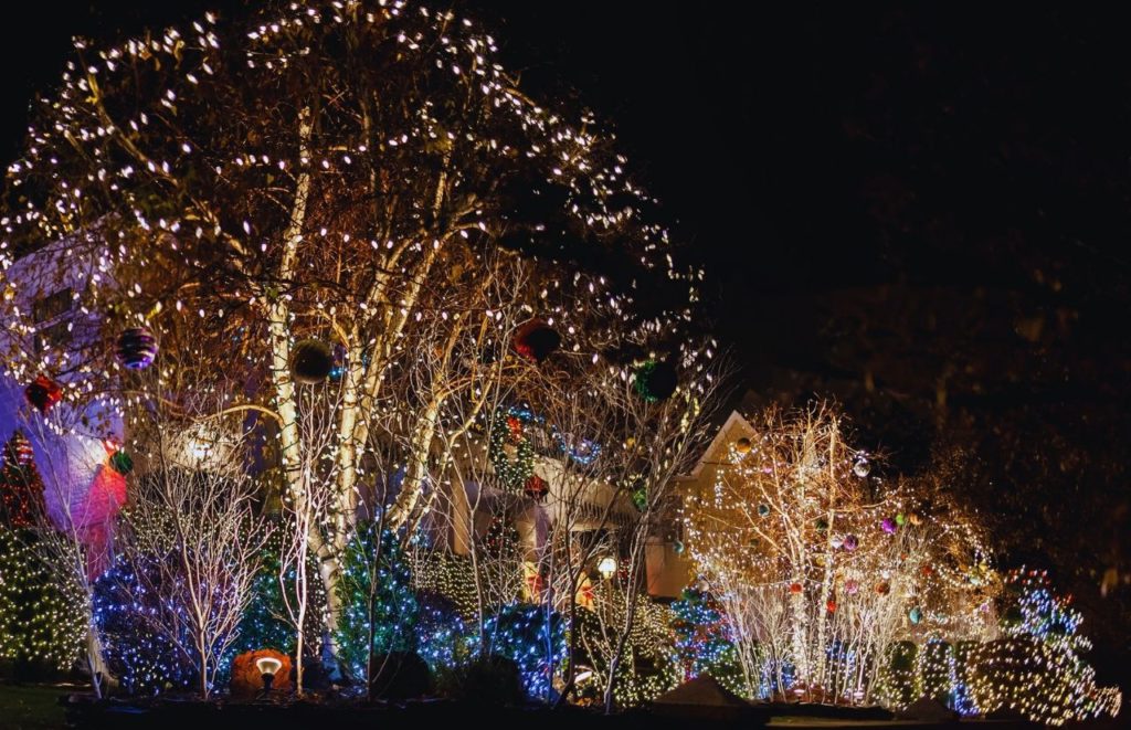 Christmas in Eustis , Florida. Light-Up Eustis is one of the best things to do in Orlando at Christmas.
