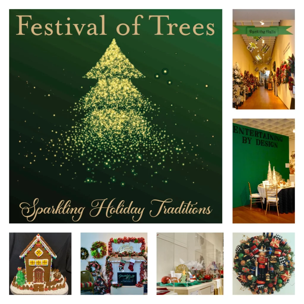 Festival of Trees Orlando. One of the best things to do in Florida at Christmas.