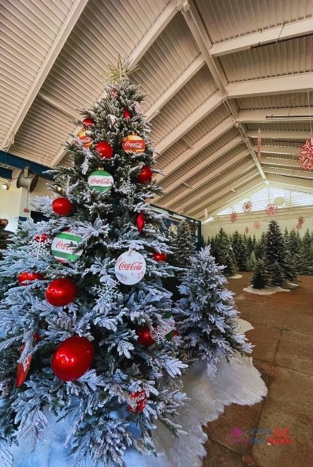 SeaWorld-Christmas-Celebration-Coca-Cola-Christmas-Trees. One of the best things to do in Florida at Christmas.Keep reading to find out more things to do for Christmas in Florida. Keep reading to find out more Christmas events in Florida for 2023. 
