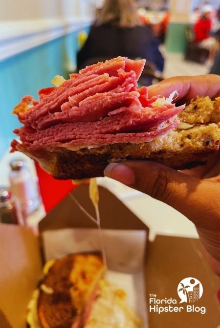 Beaches and Cream Soda Shop Rye Sandwich with Onion rings Roast Beef. Keep reading to learn more about the best ice cream shops in Orlando.