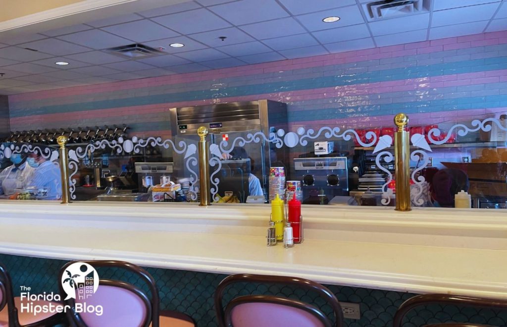 Beaches and Cream Soda Shop at Disney Beach Club. Keep reading to find out more about Orlando desserts. 