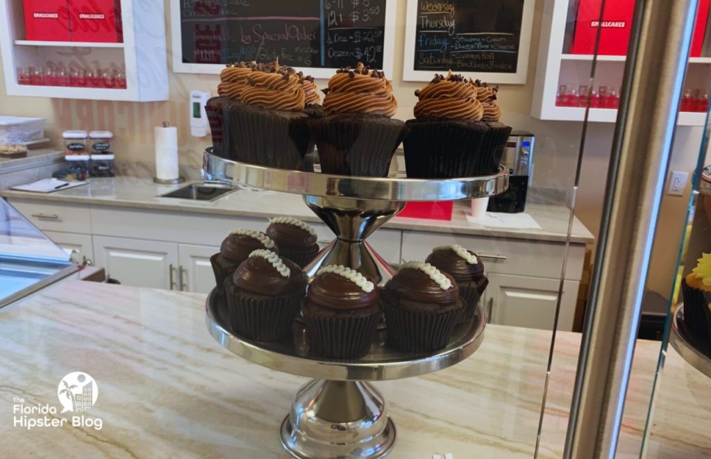 Smallcakes Cupcake and Ice Cream Shop Kissimmee Brownie Cupcakes. Keep reading to find out the best dessert in Orlando. 