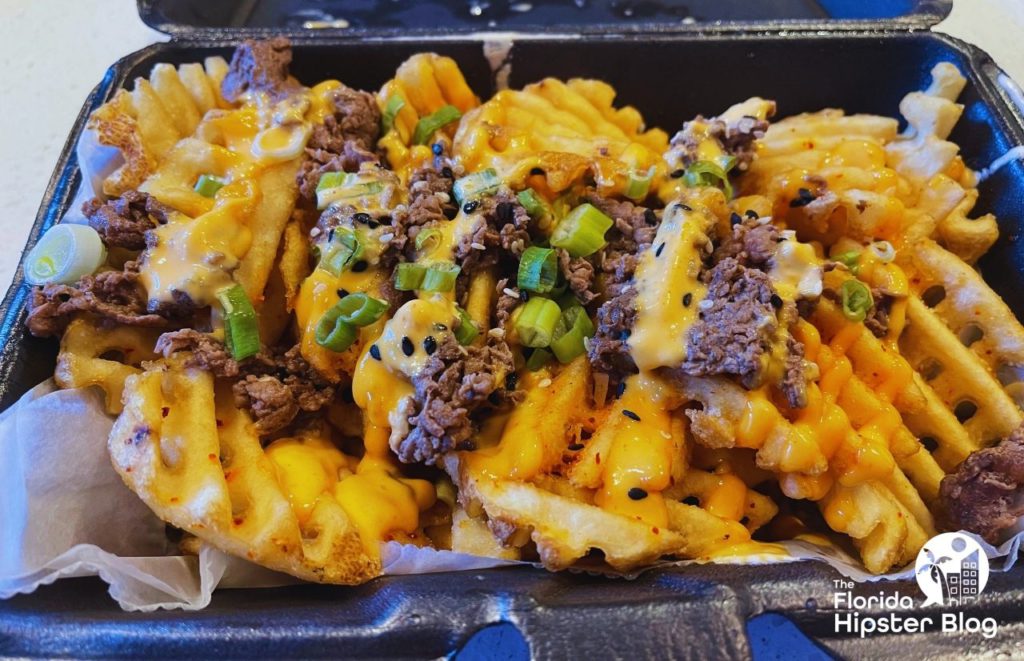 Chi Kin Loaded Beef Fries Orlando Florida. Keep reading to get the best lunch in Orlando!