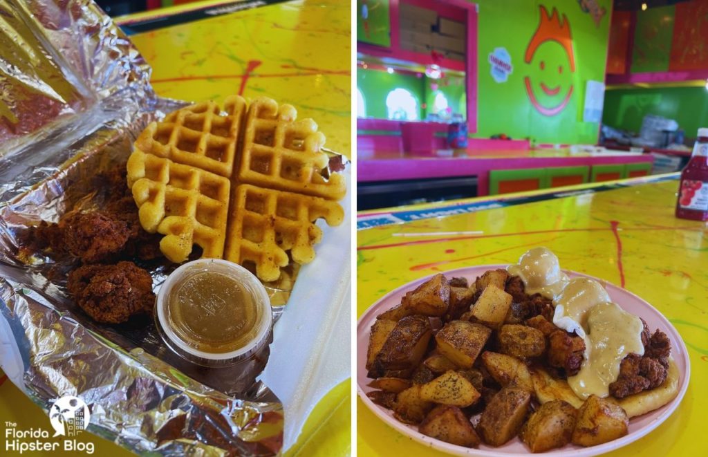 FK Your Diet Orlando Southern Fried Chicken Benny and Chicken and Waffles. Keep reading to learn more 1 day in Orlando itinerary ideas. 