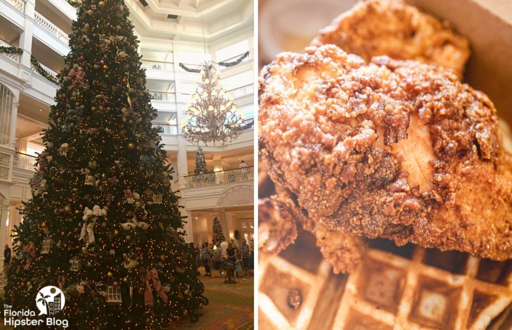 Grand Floridian Cafe Chicken and Waffles at Walt Disney World. Keep reading for the best breakfast restaurants in Orlando, Florida.