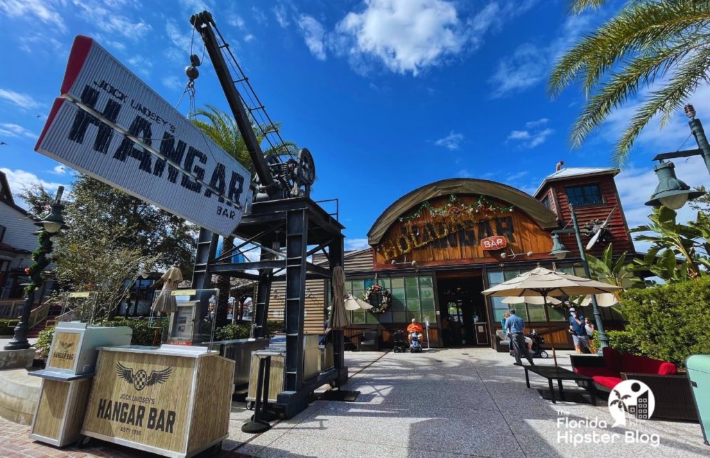 Hangar Bar Disney Springs. Keep reading to learn more about things to do for date night in Orlando.