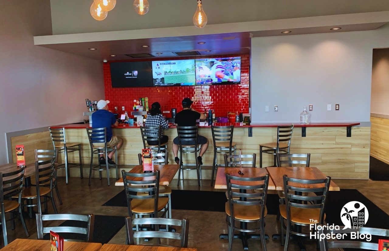 Josie’s Pizza and Wings interior Windermere Florid