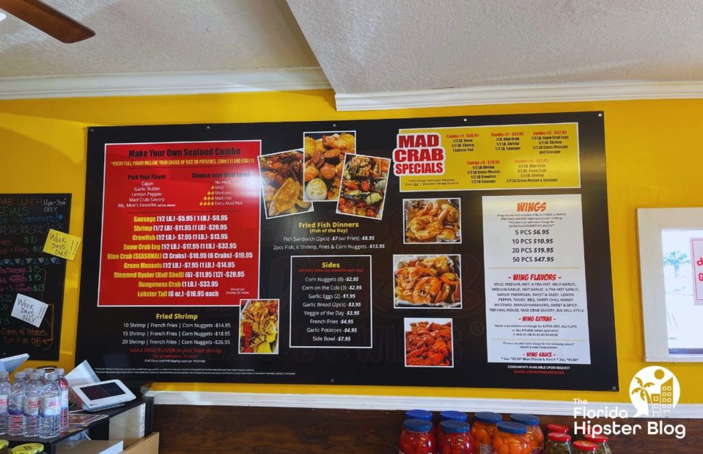 Mad Crab Wings Menu Orlando, Florida. Keep reading to get the best wings in Orlando, Florida.