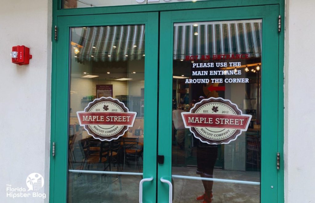 Maple Street Biscuit Company Entrance. Keep reading to learn more about the best brunch in Gainesville.