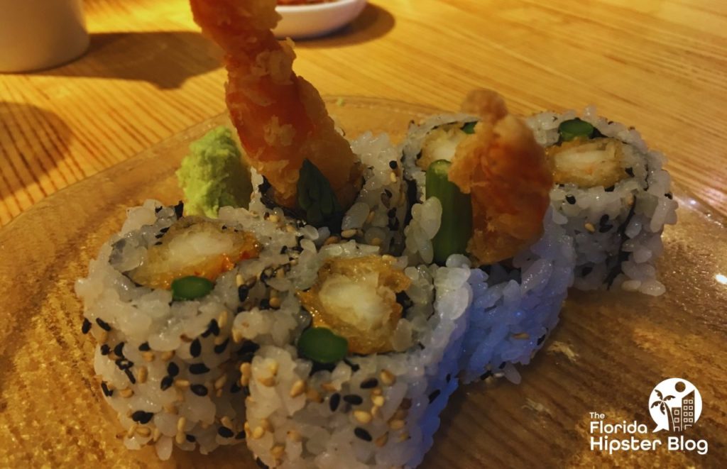 Shrimp Tempura at Morimoto Asia in Disney Springs in Orlando, Florida. Keep reading for more on the best restaurants in Orlando, Florida. 