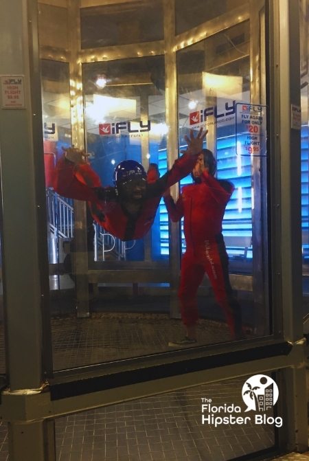Orlando iFly Indoor Skydiving. Keep reading to find out what to do in Orlando with teenagers. 