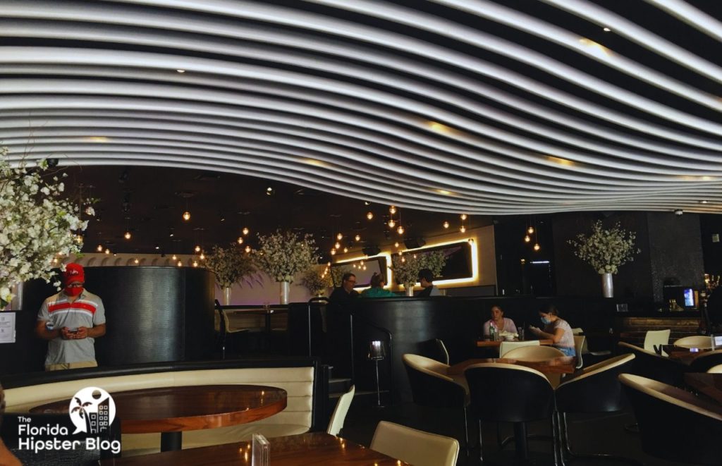 STK Interior Dining Area. Keep reading to find out more about Orlando steakhouses.