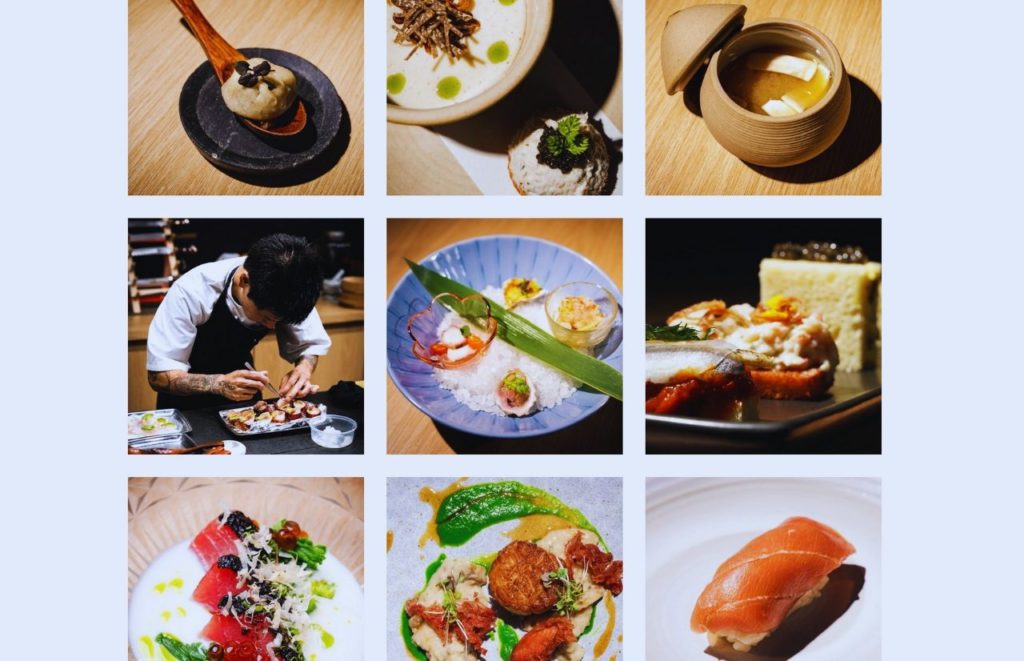 Soseki Fine Dining Sushi Omakase Experience Instagram Page