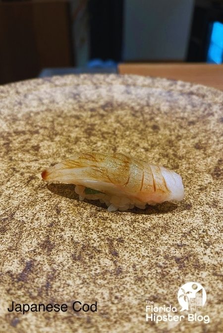 Sushi in Orlando at Kadence Japanese Cod Nigiri