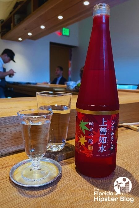 Sushi in Orlando at Kadence Jozen Mizuna Gotoshi Sake. Keep reading to find out the best places to go for sushi in Orlando. 