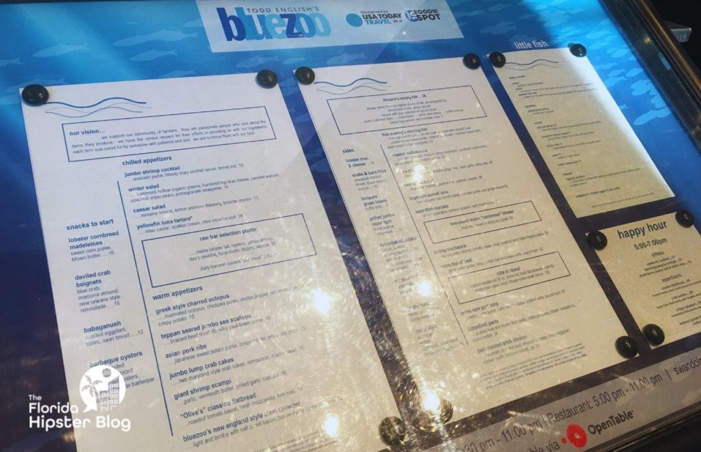 Todd English Bluezoo Menu Disney Dolphin Resort. Keep reading to find out more about the best oysters in Orlando. 