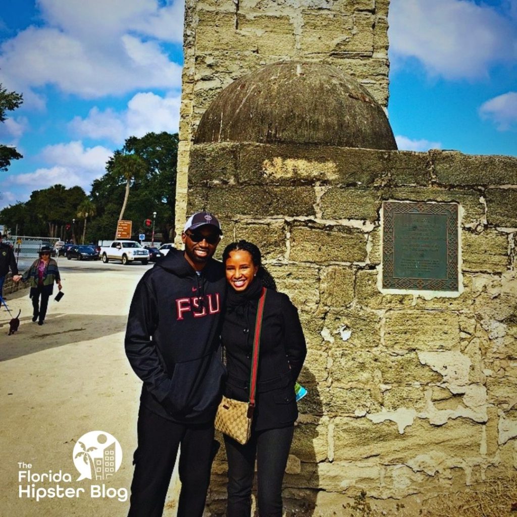 Castillo de San Marcos St Augustine with NikkyJ and Handy Metellus. Keep reading to find out more about where to find the best forts in Florida.