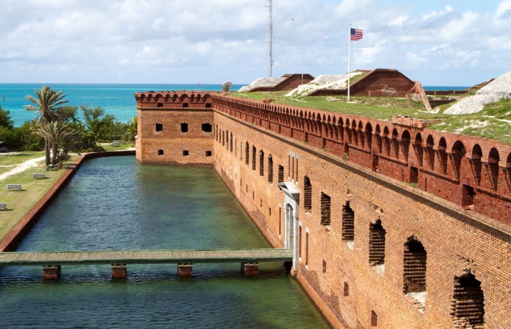 Fort Jefferson Key West Florida. Forts and Castles in Florida.