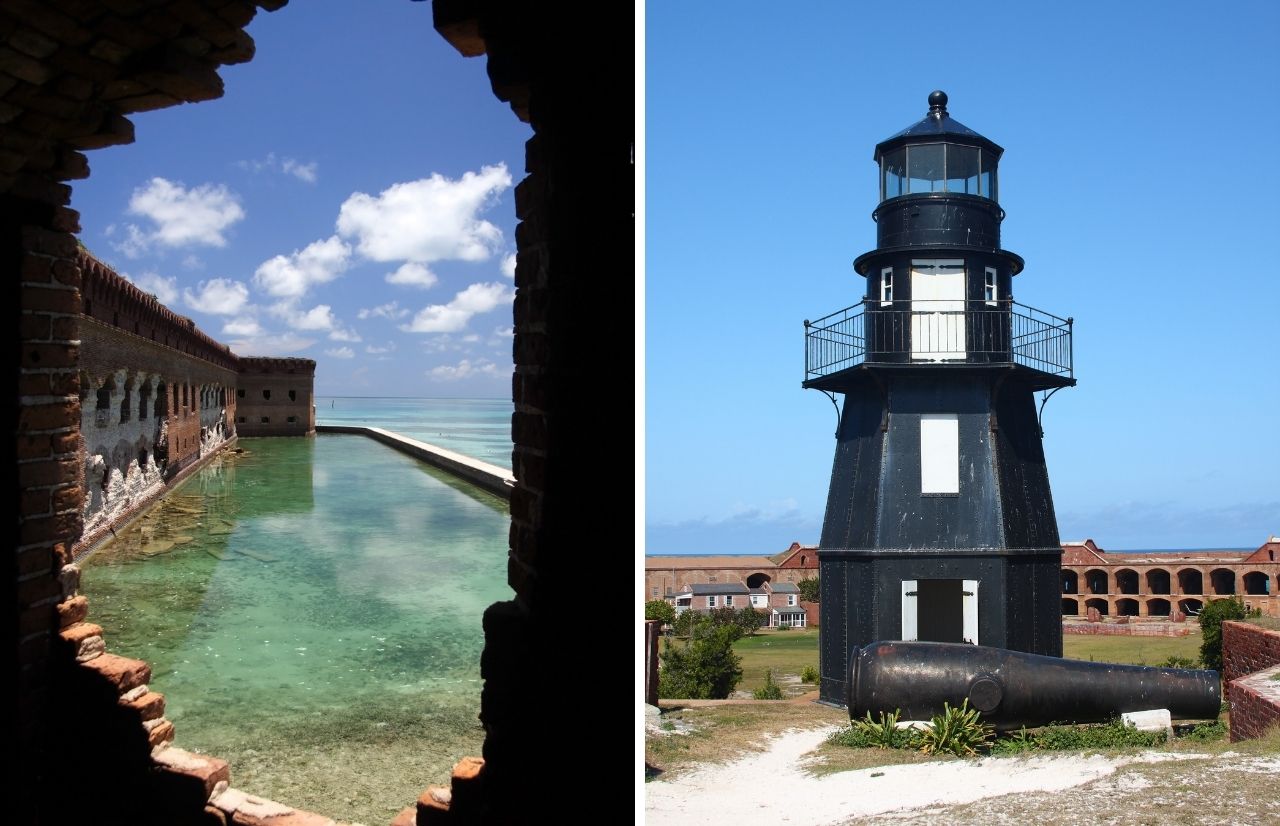 Fort Jefferson Key West Water Tower. Keep reading to find out more about where to find the best forts in Florida.