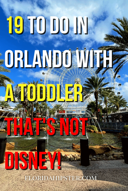 19 To Do In Orlando with A Toddler or a baby that's Not Disney!