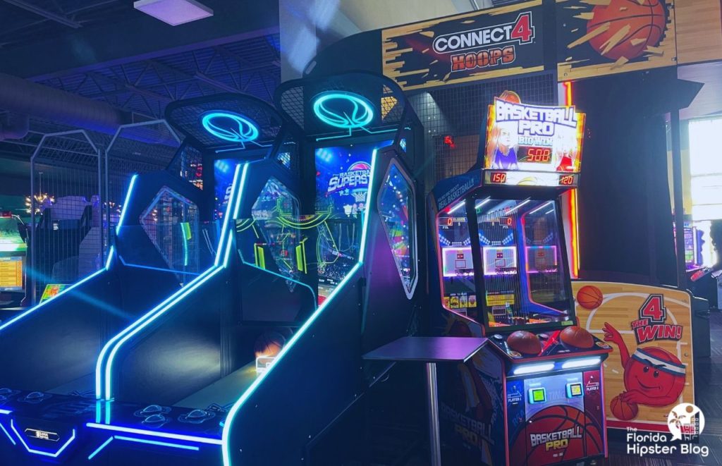 Basketball hoop and arcade game. Keep reading to discover all there is to know about things to do in Orlando tonight.