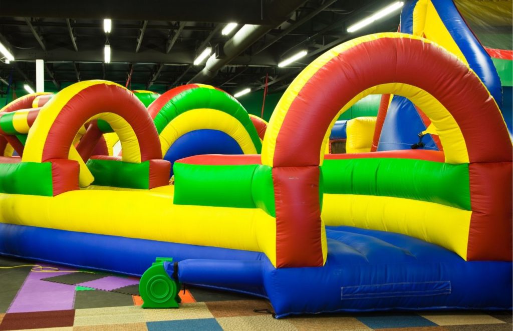 Monkey Joes Indoor Park. Keep reading to get more ideas of what to do in Orlando with toddlers.  