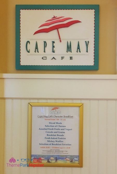 Cape May Disney Buffet Menu. Keep reading for the best breakfast buffet in Orlando.