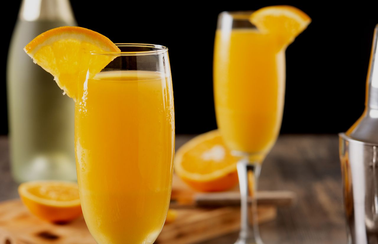 Mimosa at Grand Bohemian Hotel Orlando Florida Best Brunch in Orlando. Keep reading to find who has the best breakfast buffet in Orlando. 