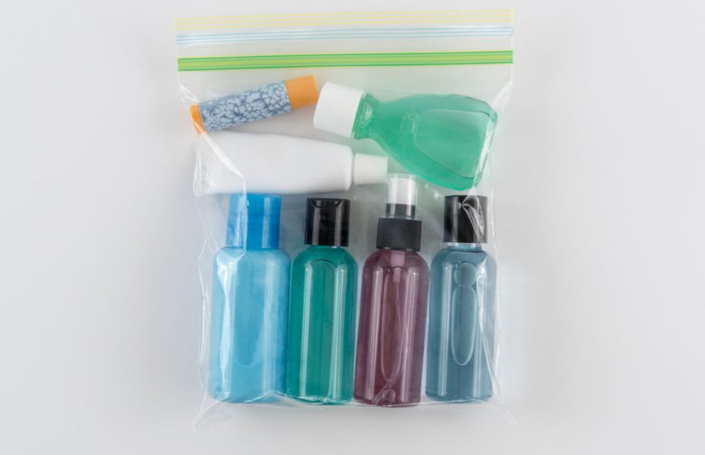 Best Carry On Quart Size Bags filled with items