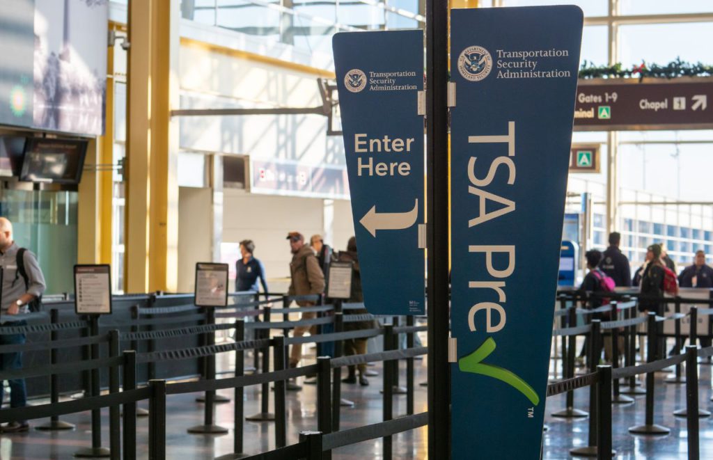 Best Carry On Quart Size Bags overlooking TSA Pre Check in airport