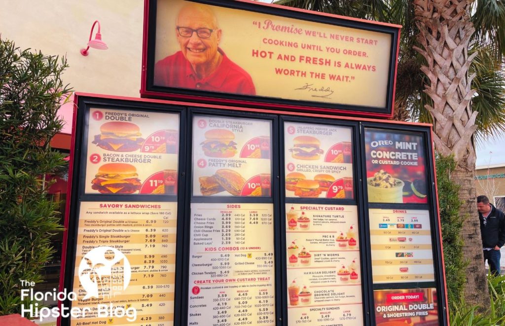 Freddy’s Burgers Orlando menu. Keep reading to learn about the best burger in Orlando.