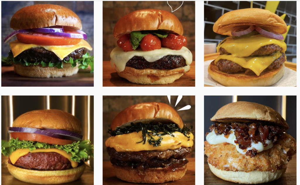 Photo collage of burgers from Thunder Burger Orlando. Keep reading to find out all you need to know about the best burger in Orlando. 