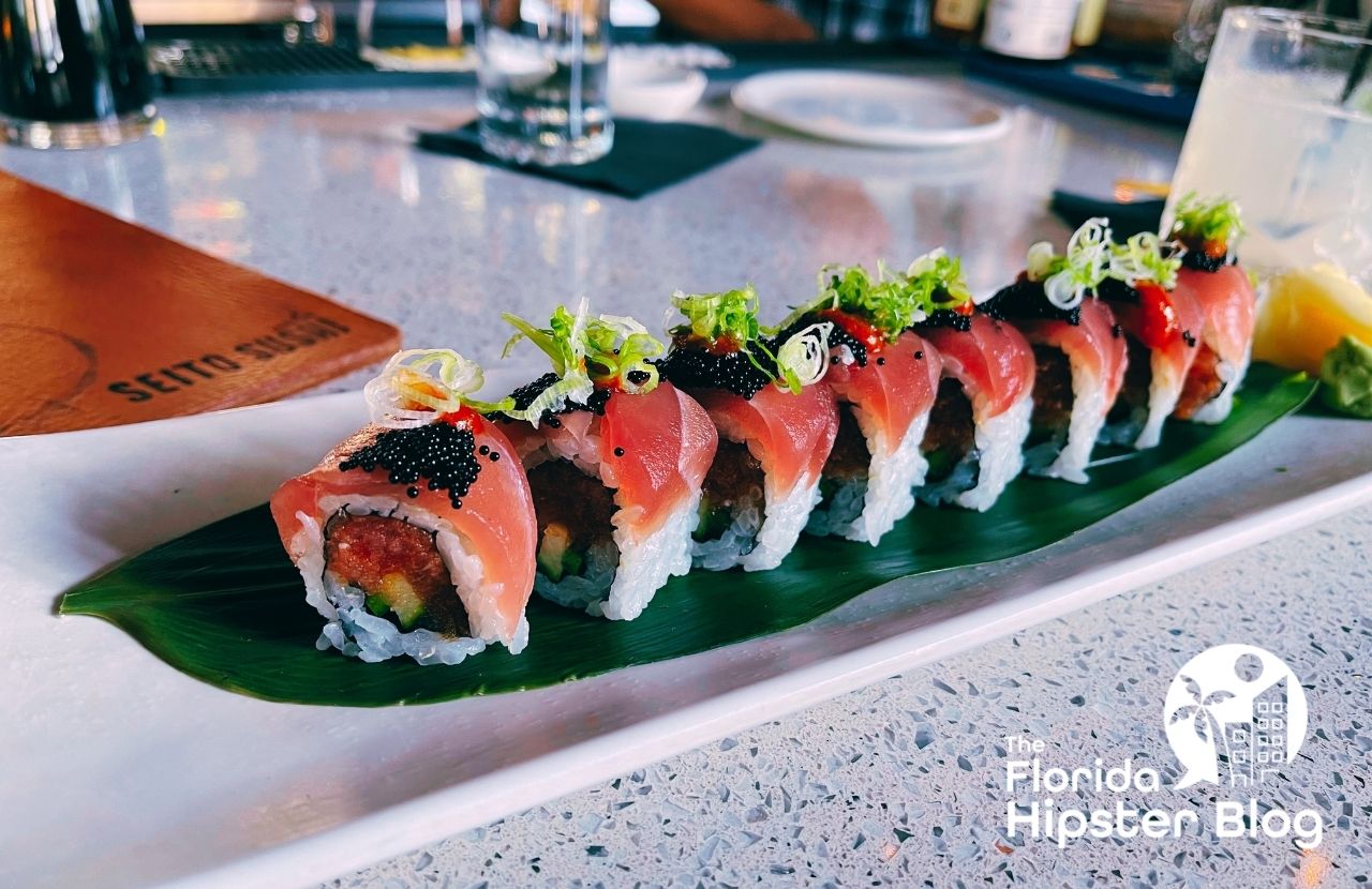 Sushi at Seito Sushi in Orlando, Florida. Keep reading for more on the best restaurants in Orlando, Florida. 