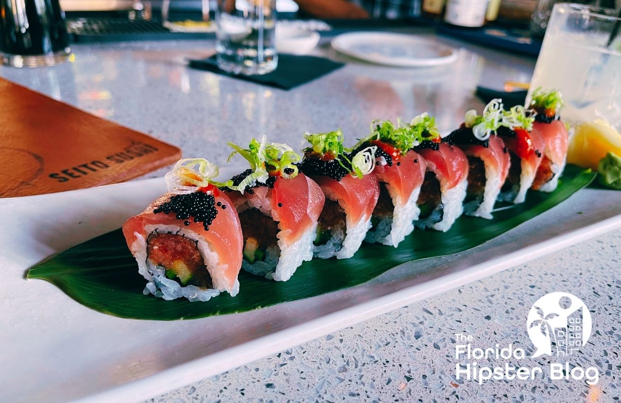 Sushi at Seito Sushi in Orlando, Florida. Keep reading for more on the best restaurants in Orlando, Florida.