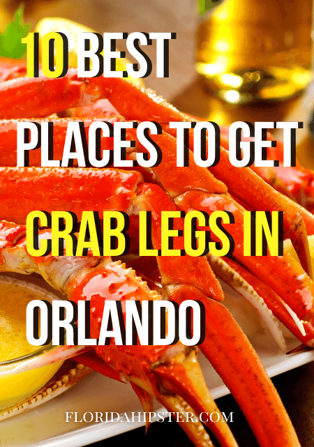 Keep reading for more places to get the best crab legs in Orlando, Florida. 