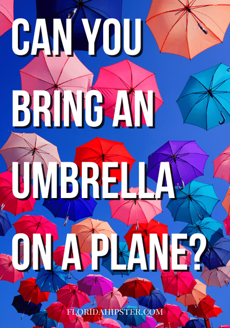 Can You Bring an Umbrella on a Plane