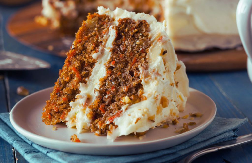 Carrot Cake Boga Cafe and Bread in Kissimmee, Florida. Keep reading for more places to get the best breakfast in Kissimmee, Florida. 