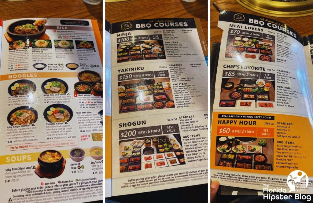 Gyu-Kaku Japanese BBQ Dining Restaurant in Orlando, Florida Menu. Keep reading to get the best lunch in Orlando!