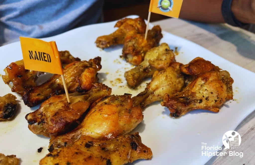 Island Wing Company Naked Wings. Keep reading to get the best wings in Orlando, Florida.