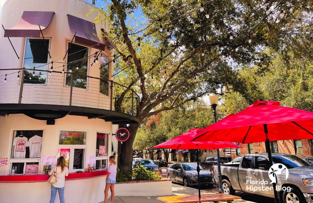 Jam Hot Chicken Restaurant in Winter Park, Florida. Keep reading to get the best lunch in Orlando!