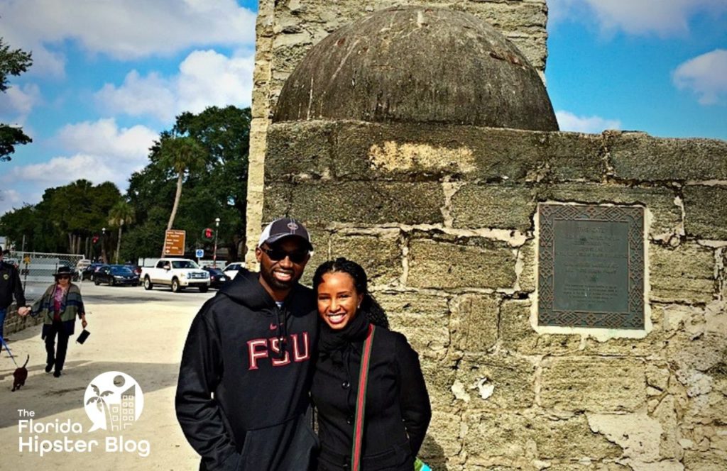 NikkyJ in St Augustine, Florida at the Fort. Keep reading to find out all you need to know about how to plan the best day trip from Orlando.  