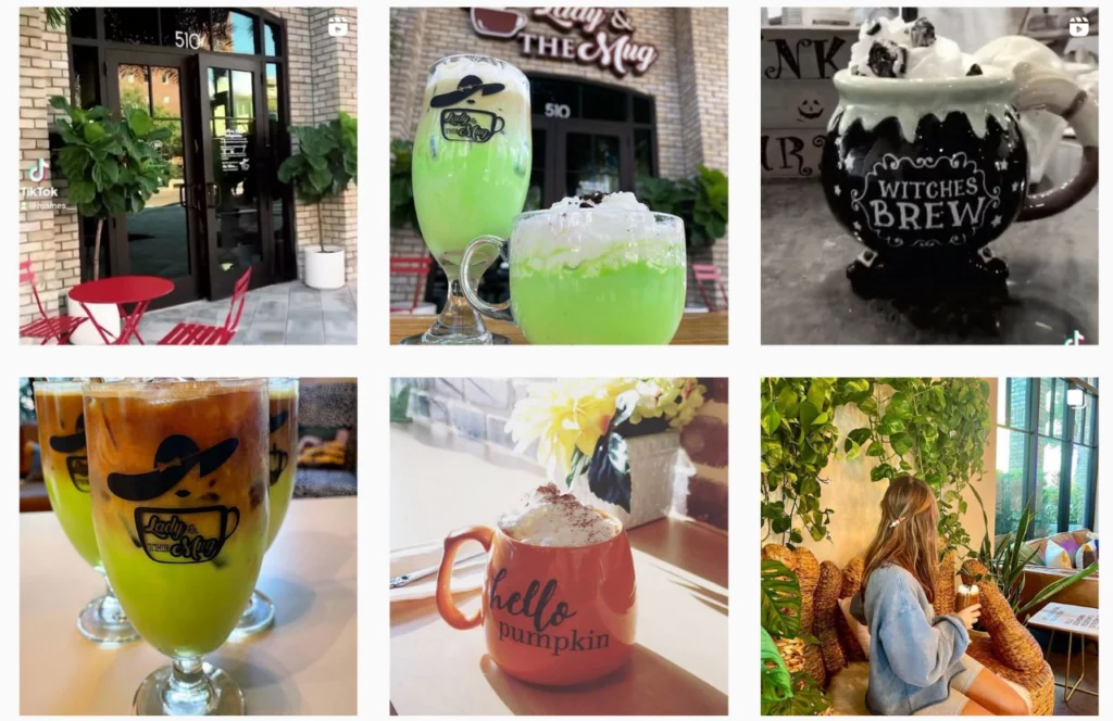 One of the best coffee shops in Tampa, Florida. Lady and the Mug Instagram Page